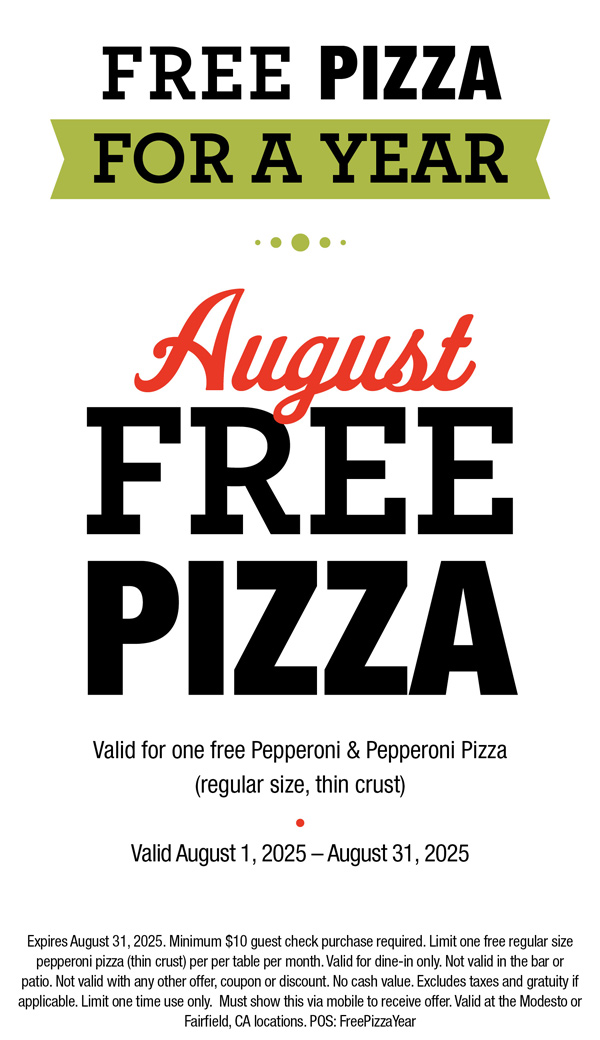 Half price mega family platters and free mozzarella sticks.