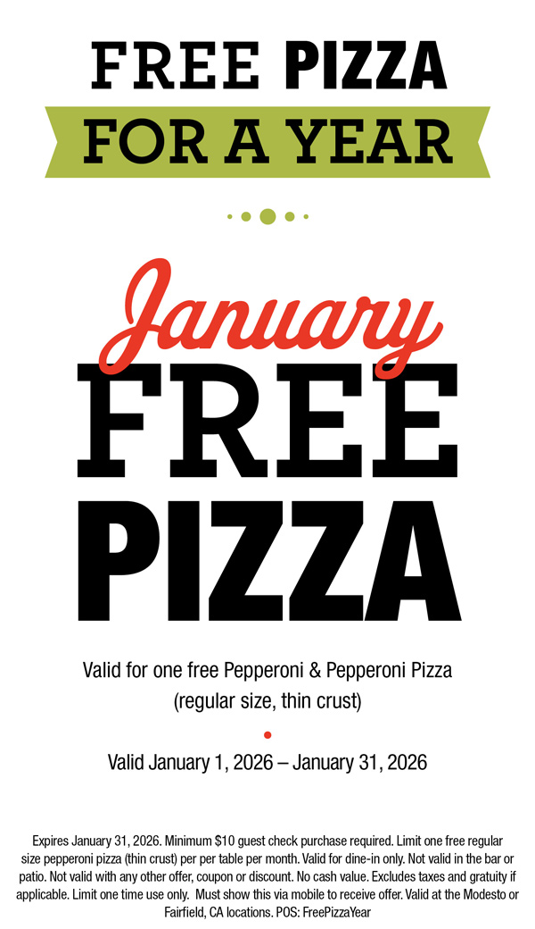Half Price Mega Family Platters and Free Mozzarella Sticks. Disclaimer.